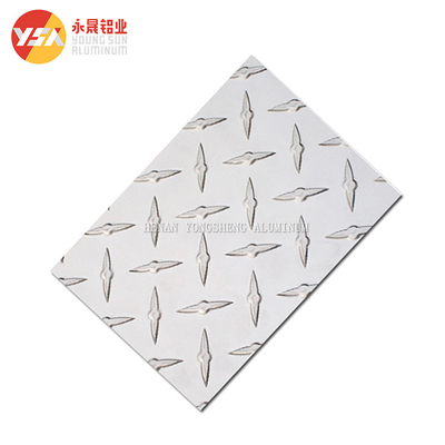 6.5mm Aluminum Checkered Plate H32 Aluminum Diamond Plate 4x8 Sheet