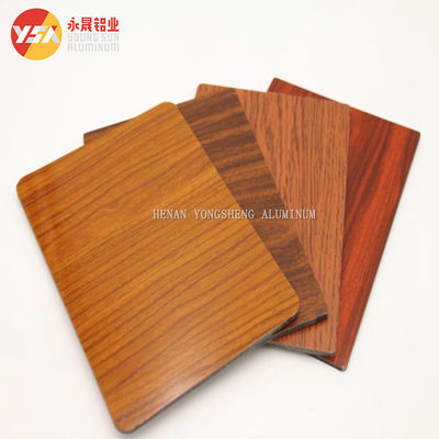 6.0mm Wood Grain Aluminum Coil