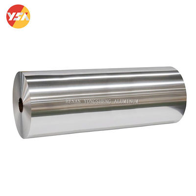 8006 8021 8079 Foil Aluminium Jumbo Roll 11 Mikron High Barrier Packaging Foil