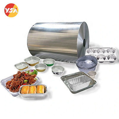 Grosir 8 - 50 Mic Aluminium Foil 8011 Aluminium Foil Roll For Tray