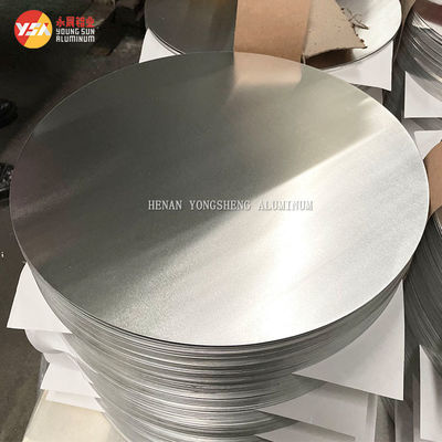 80-1000mm Lingkaran Aluminium 0.13-6.5mm 3003 Ukuran Khusus Tinggi Flatness Burr Free Edge Food Grade Deep Drawing